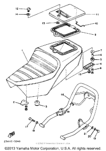 RX50K Сиденье