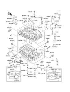 KLE500 Crankcase(1 / 2)
