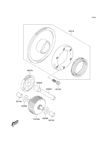 LV1000 Муфта стартера