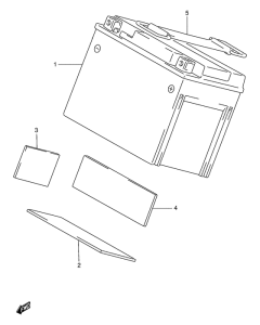 RG125 Аккумулятор