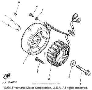 YX600AC Генератор