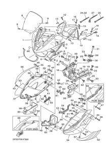 TDM900 Обтекатель 1