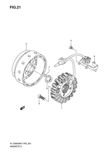 FL125 Зажигание