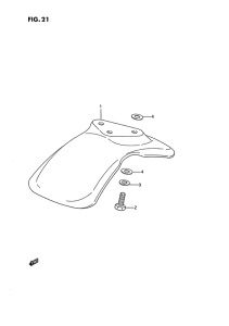 JR50 Переднее крыло