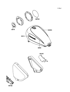 VN750 Decal(red / red)(vn750-a6 / a7)