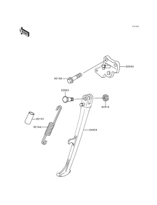 ZX600 Stand comp