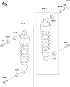 EN500 Подвеска  /  амортизатор
