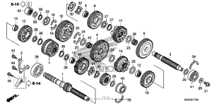 VFR1200F Трансмиссия
