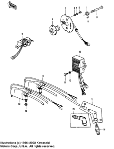KZ1000 Зажигание