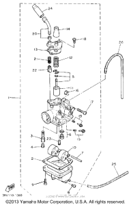 PW80D Карбюратор