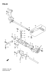 GS500 Переключение передач