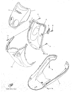 YN50 Escudo salvapiernas