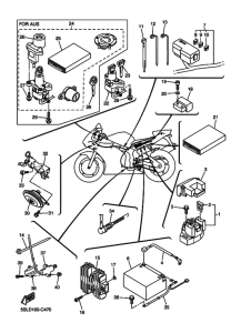 YZF-R6S Equipo electrico