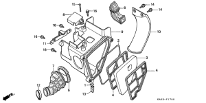 CRM125R Воздухоочиститель