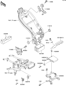 EX250 Electro bracket