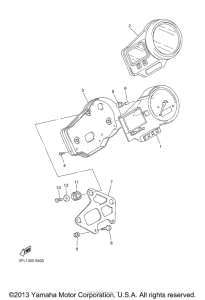 YZFR7L Приборы