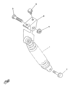 YA50R Задняя подвеска