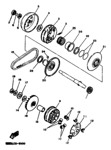 DT50R Сцепление