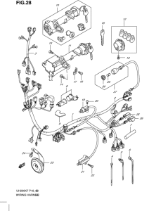 UH200 Жгут проводов