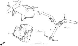 NQ50 Handlebar 84-86