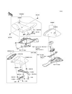 ZX600 Пружина