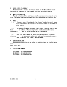 DR-Z250 Catalog preface