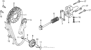 CB750 Cam chain + tensioner