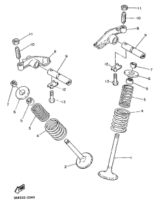 SR500 Клапана
