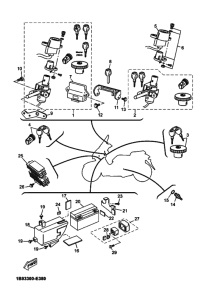 YP125R Equipo electrico