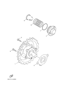 LTS125 オイルポンプ