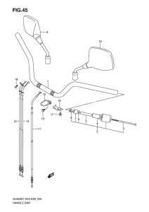 DL650 (ABS) Руль
