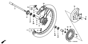 CR250R Transom + tube