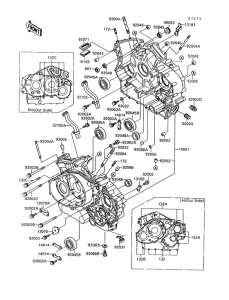 VN1500 Crankcase(1 / 2)