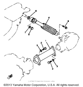 QT50S Бугель и задние амортизаторы