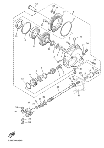 BT1100 Ведущий вал