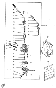 CW50RSP Карбюратор