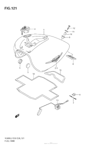 VZ800 Fuel Tank (Vl800  E33)