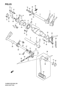 VZ800 Переключение передач