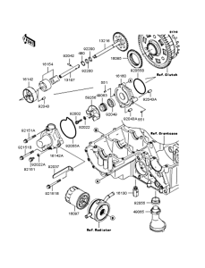 ZR1000 Масляный насос и фильтр