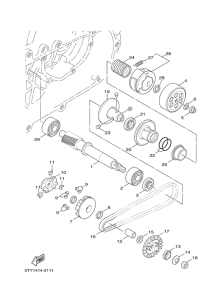 XC125 Сцепление