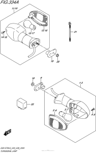 GSX-S750 Сигналы поворотов