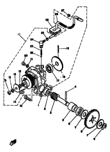 TY50M Масляный насос