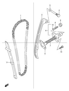 TU125 Держатель направляющей