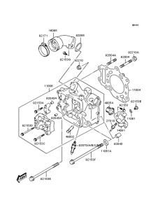 SC250 Головка цилиндров
