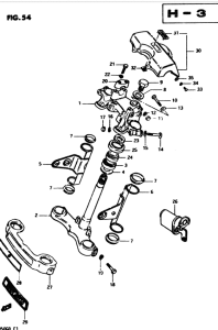 GS850 Траверса нижняя