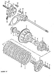 GS550 Бендикс