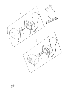 CW50 Поворотники