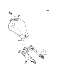 EX650 Лейбл предостережения