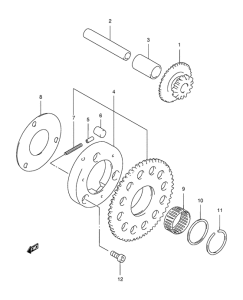 AN150 Муфта стартера