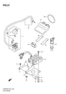 GSF650 (ABS) Equipo electrico